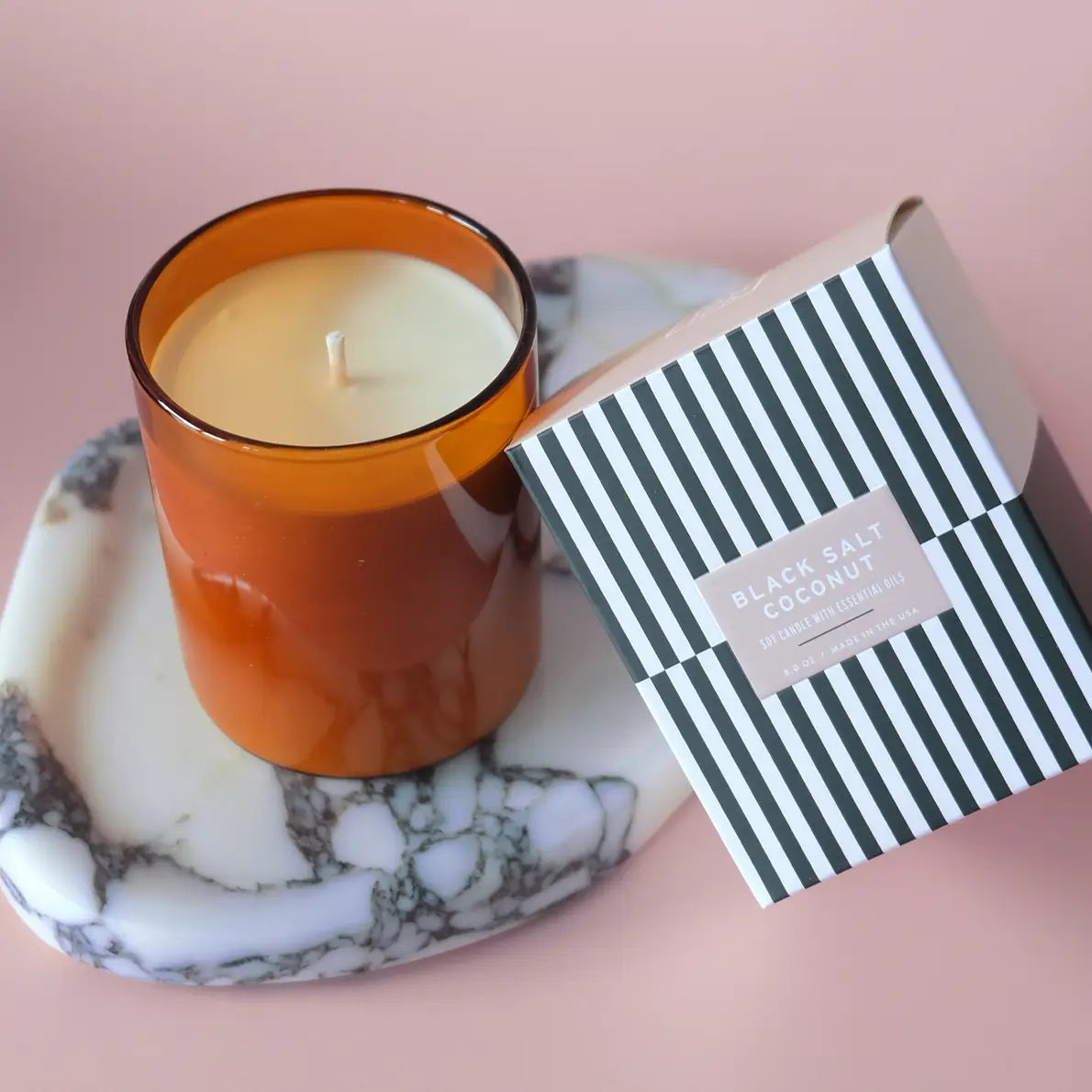 Black Salt + Coconut Essentials Candle | 8 oz.