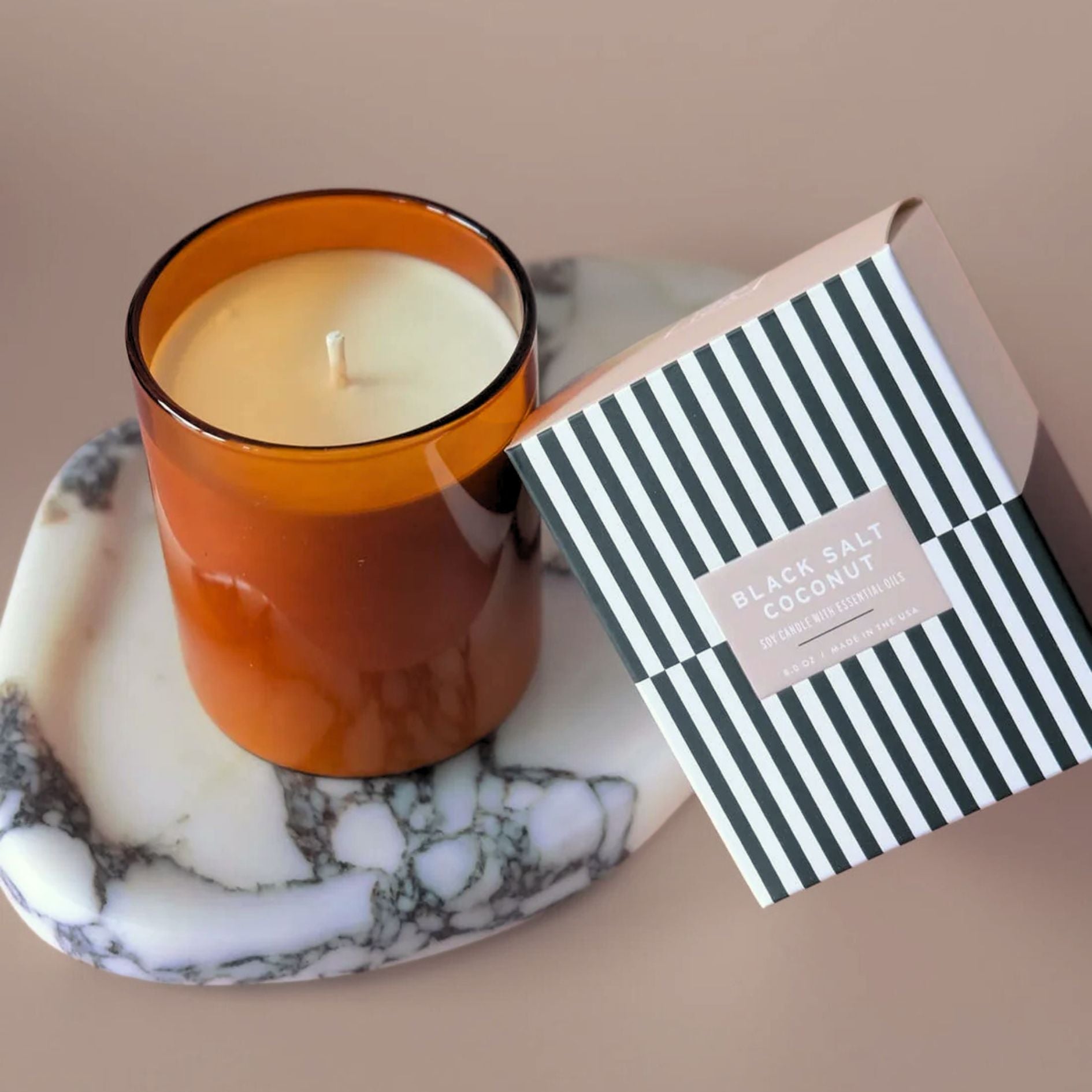 Black Salt + Coconut Essentials Candle | 8 oz.