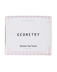 Summer Bold Pink Tea Towel