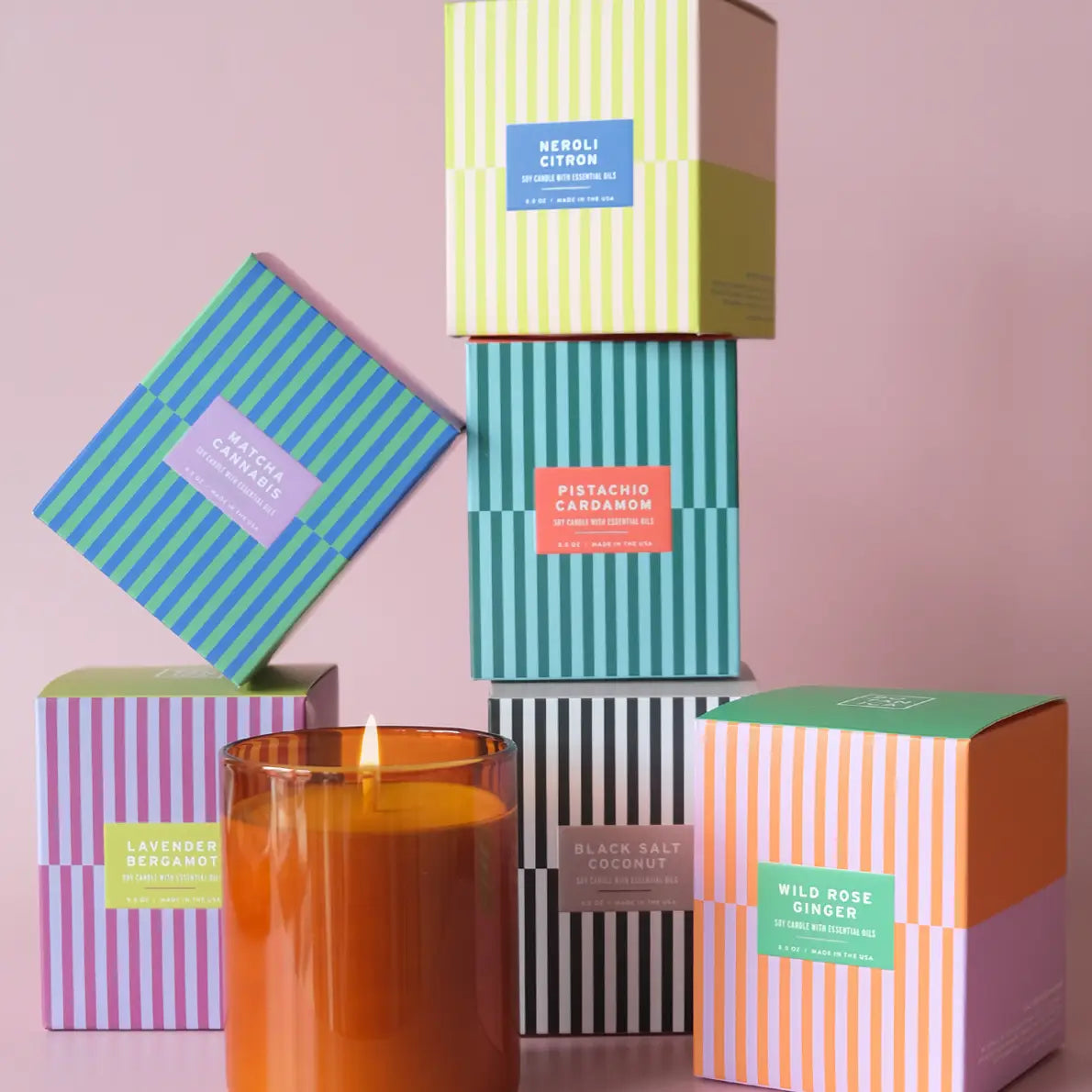 BOTANICA Matcha + Cannabys Candle