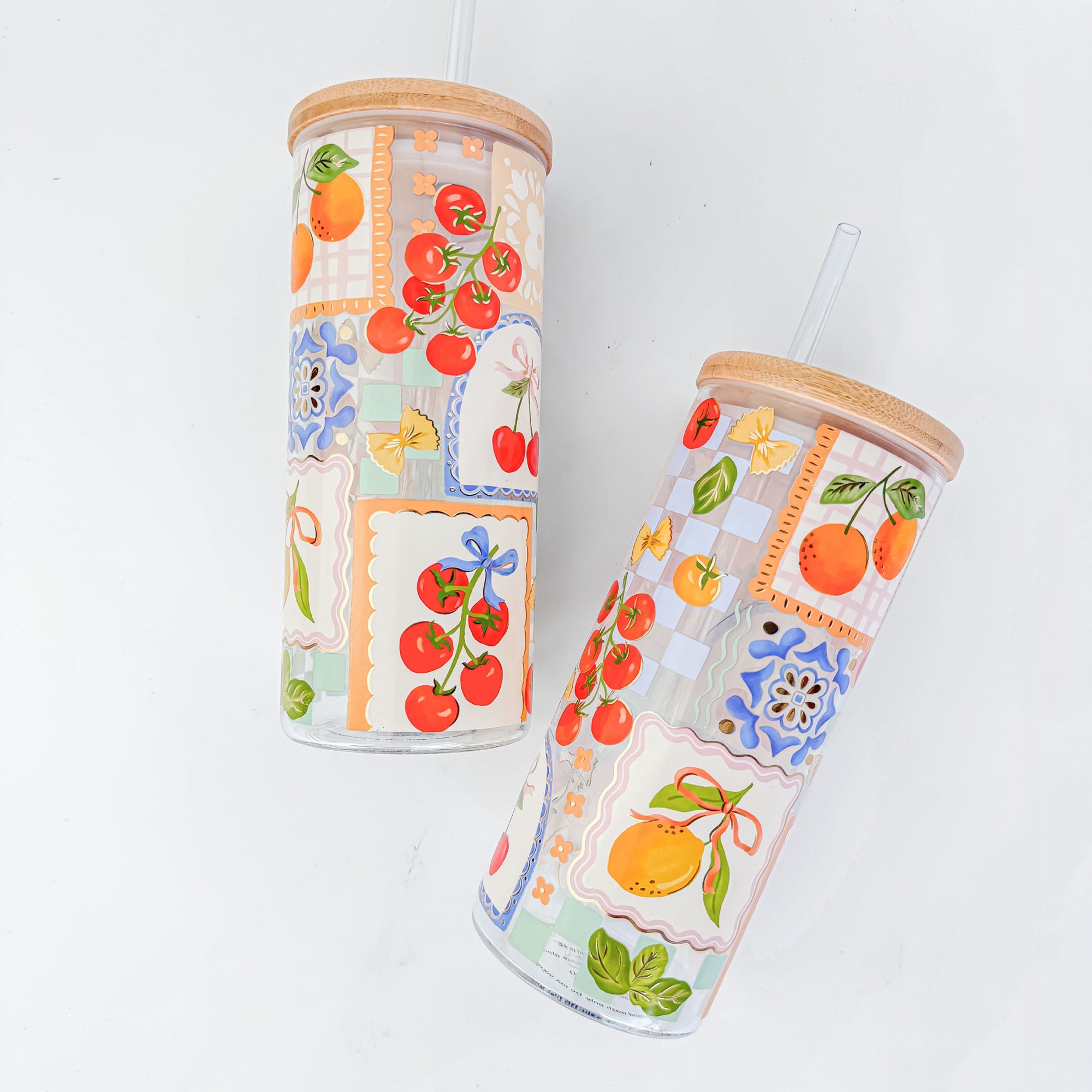 Italian Spritz Glass Tumbler