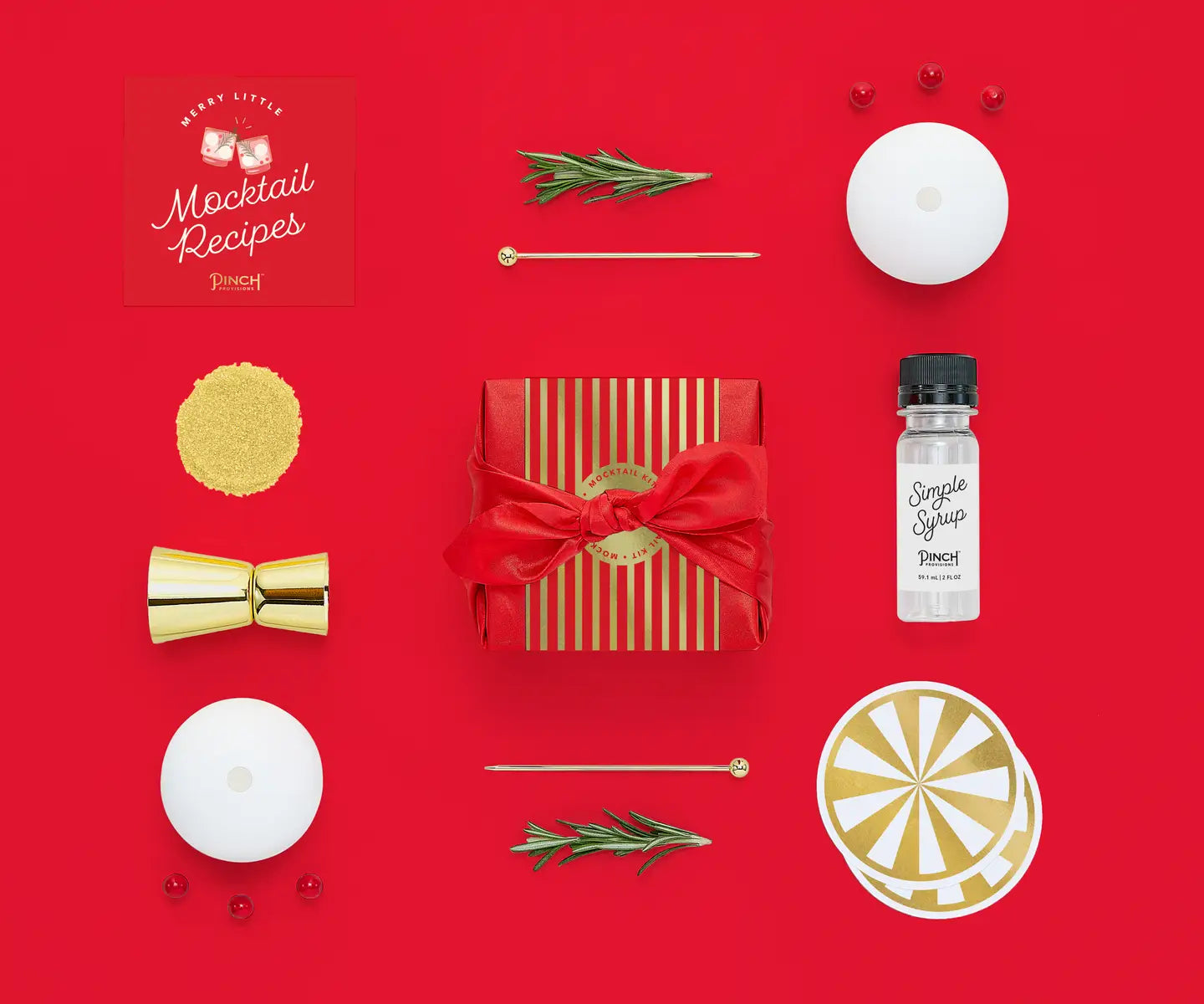 Mocktail Kit | Red, Holiday Gifts