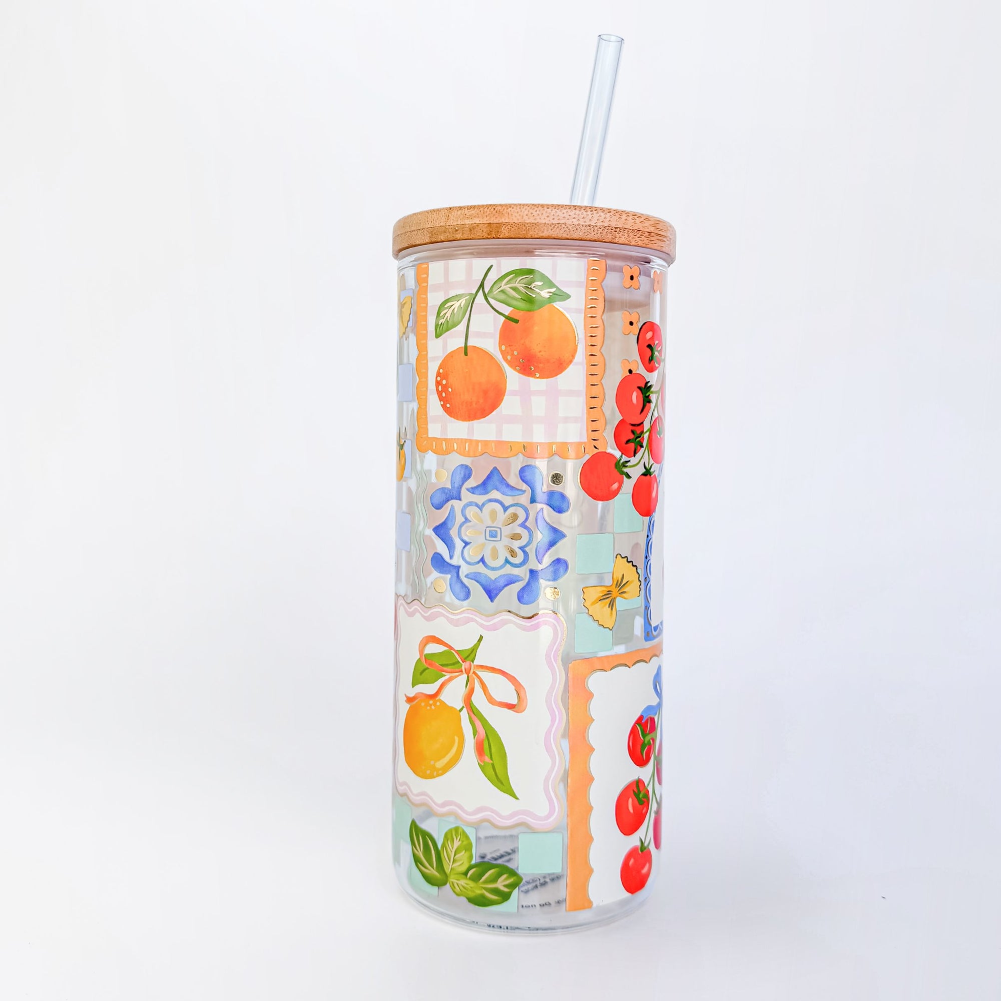 Italian Spritz Glass Tumbler