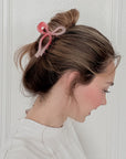 Pink Bow Hair Clip