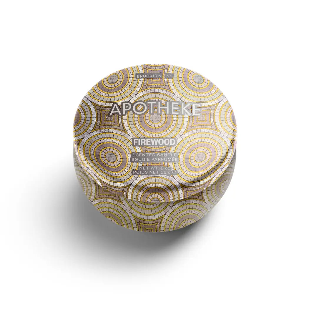 Firewood Mini Scented Tin Candle