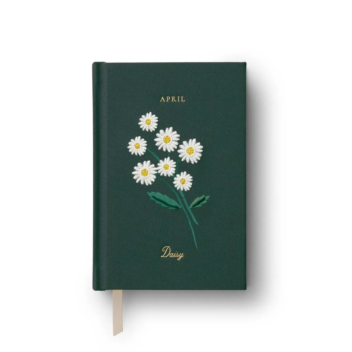 Birth Month Mini Embroidered Journal - April