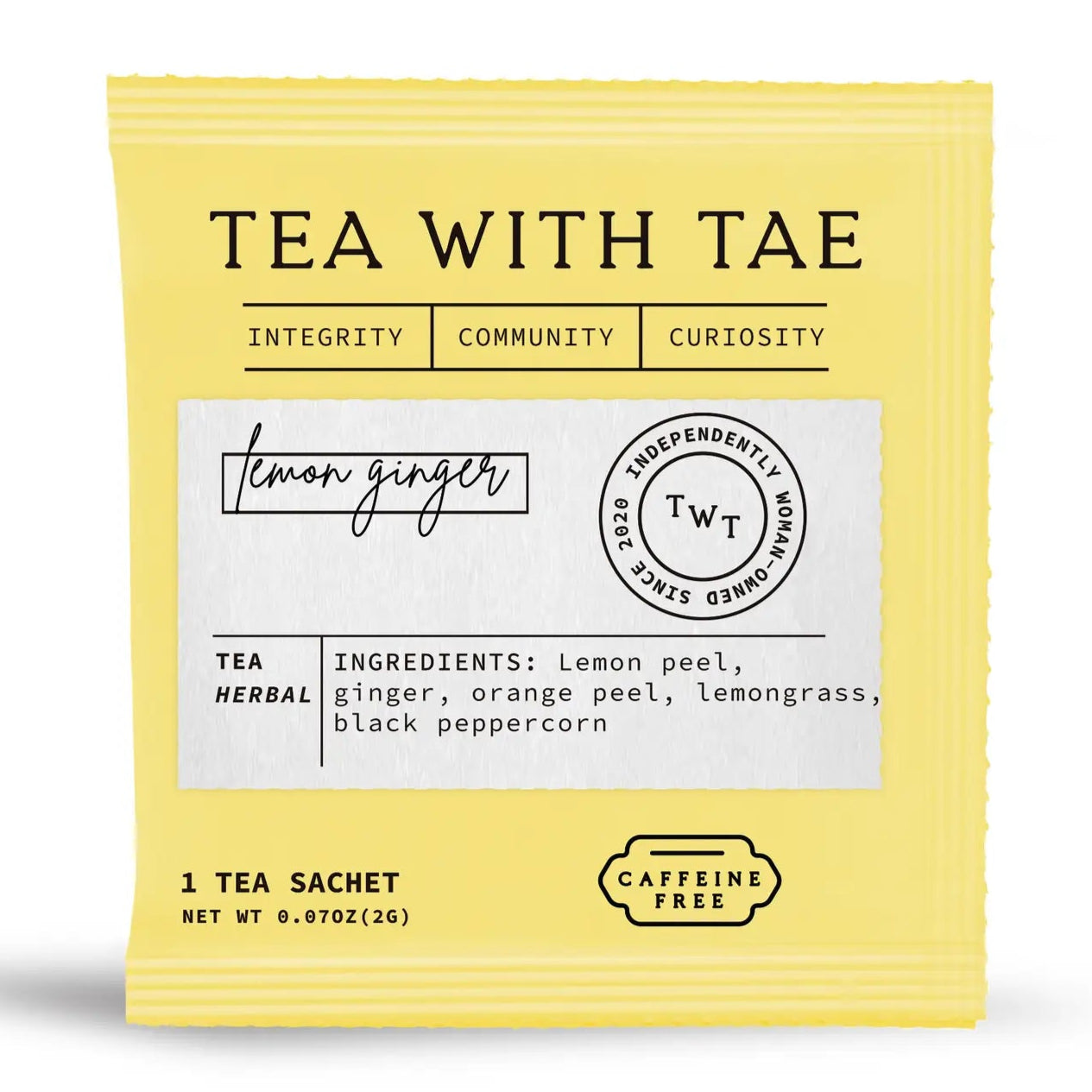 Lemon Ginger Herbal Tea