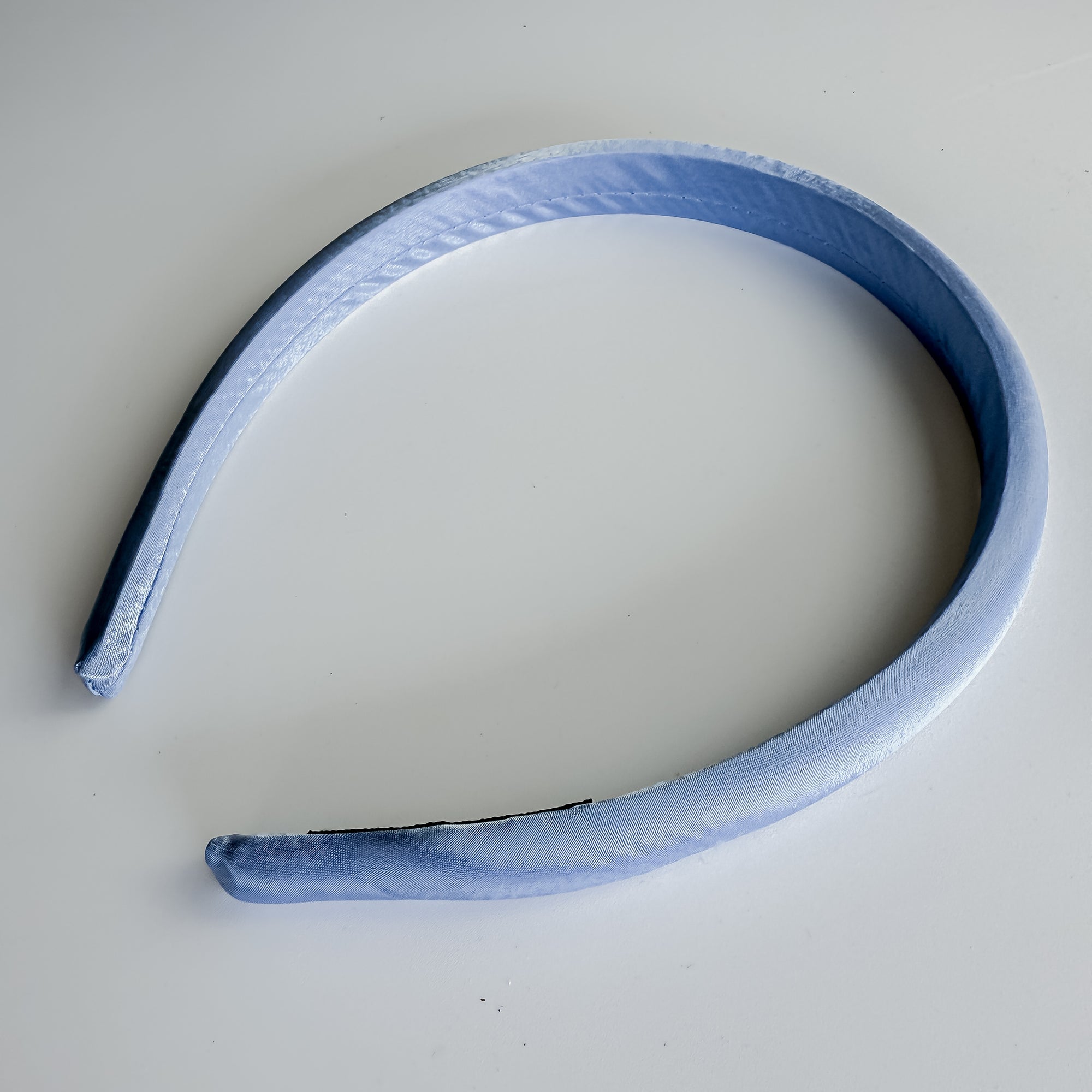Blue Silk Headband