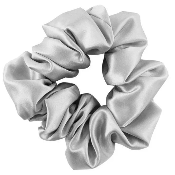 Silver Scrunchie