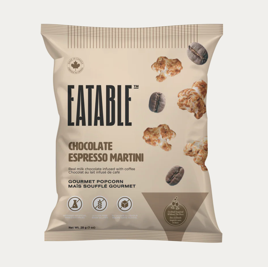 Mini Chocolate Espresso Martini Popcorn