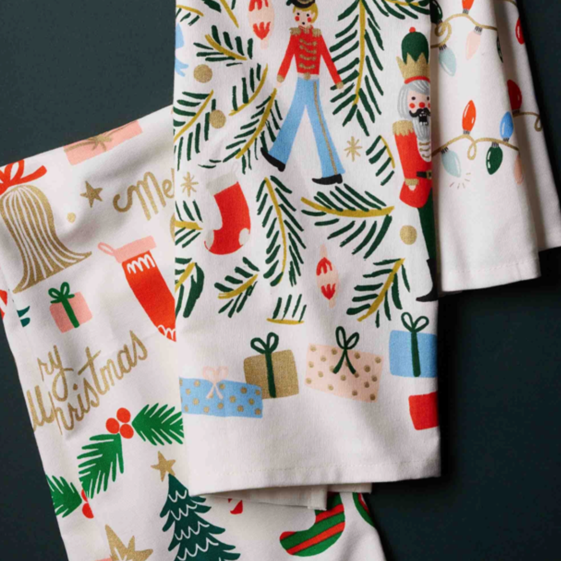Holiday Tea Towel
