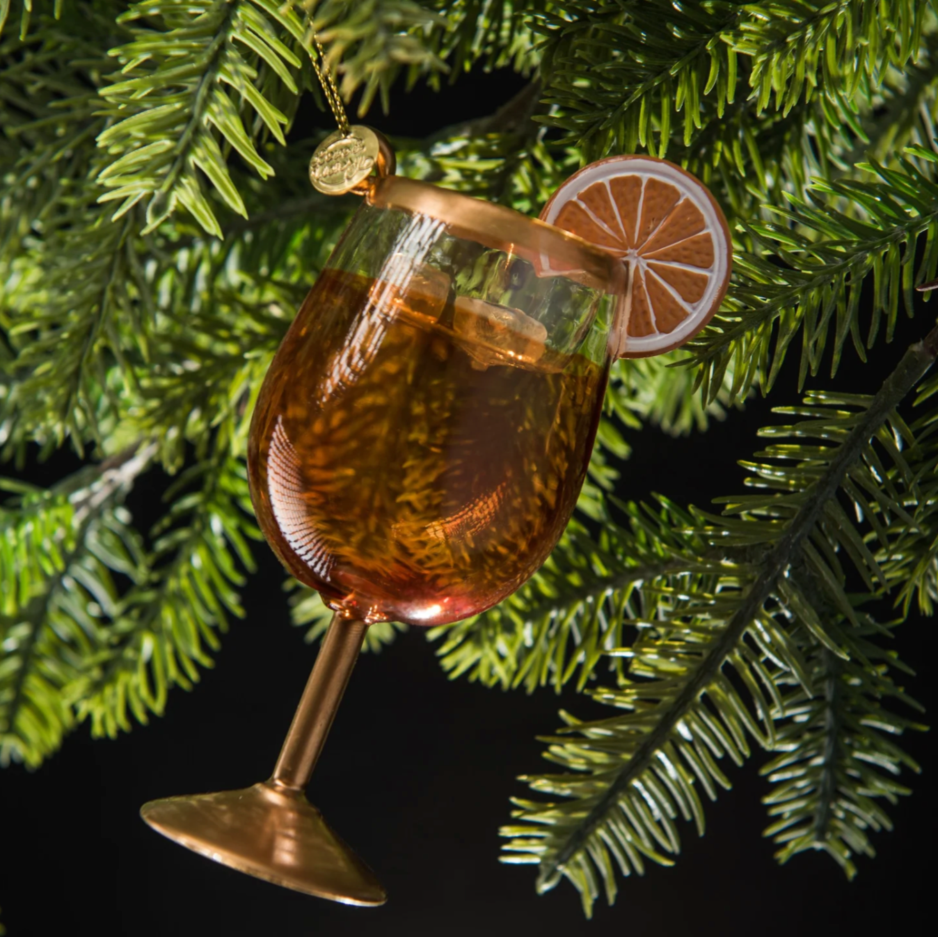 Spritz Cocktail Ornament