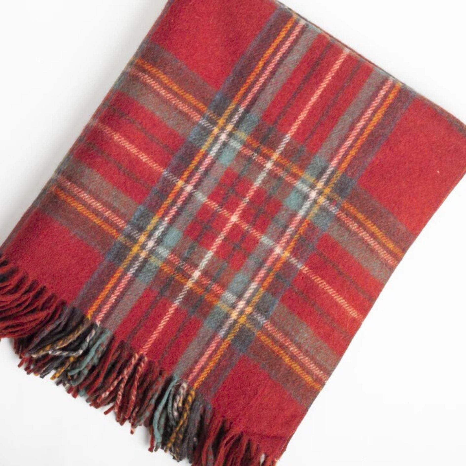Red Tartan Blanket