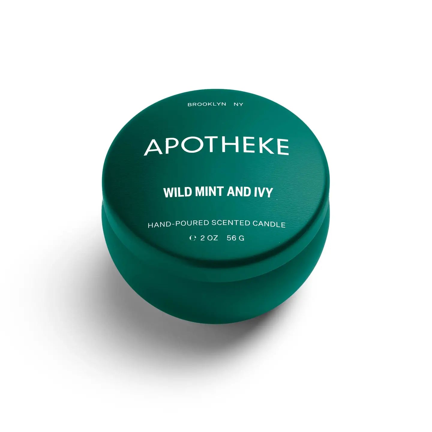 Wild Mint and Ivy Mini Tin Candle