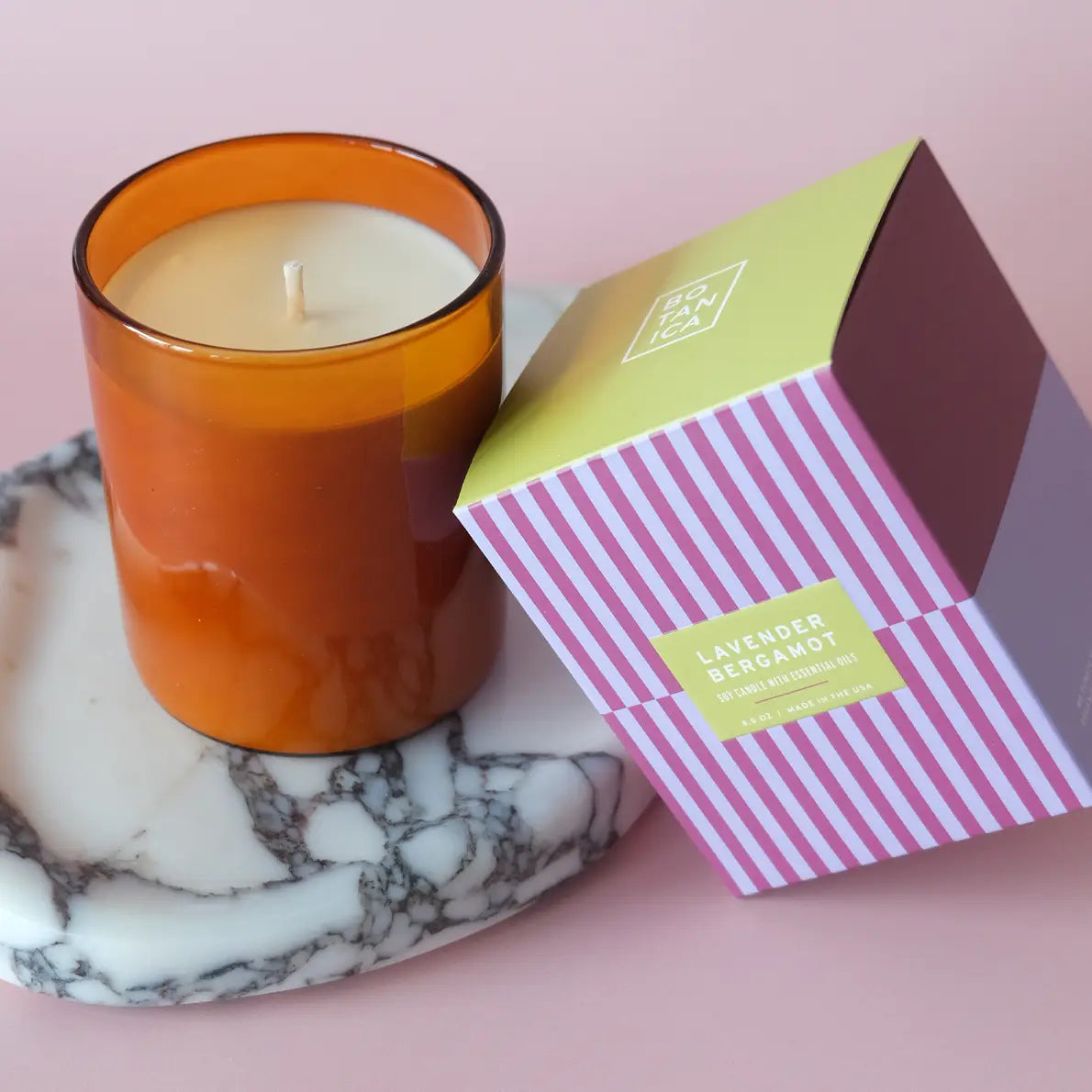 Lavender + Bergamot Essentials Candle | 8 oz.